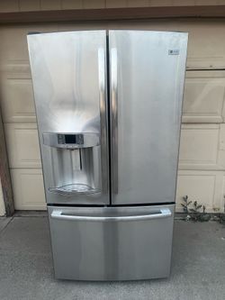 Refrigerator GE Stainless Steel Counter Depth