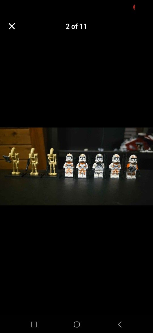 The Star Wars Moc AT TE Walker 1,082 pieces.