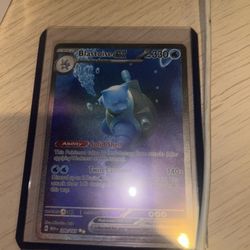 Blastoise ex - 200/165 (Special illustration Rare) Pokemon Card 