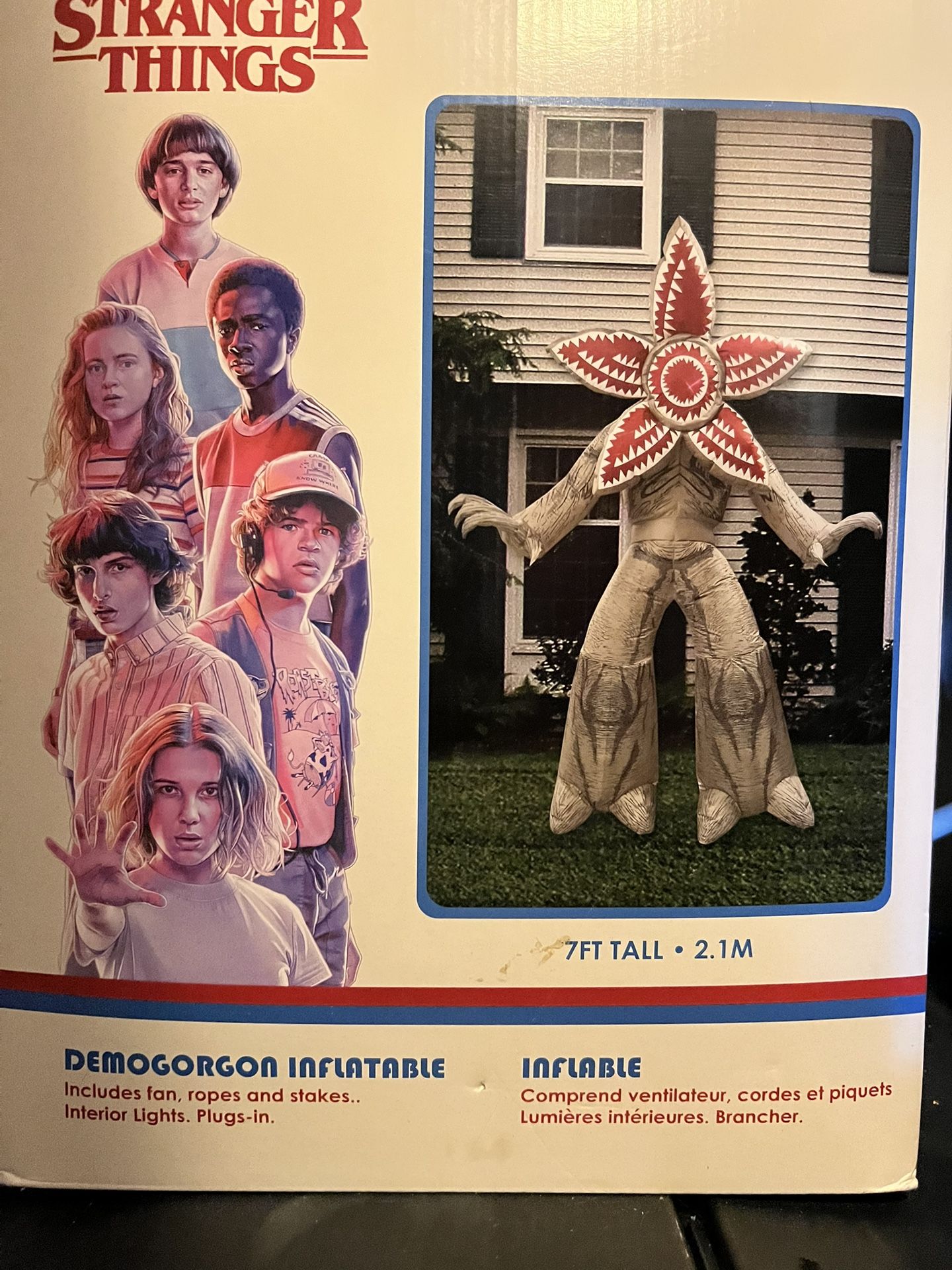 Demogorgon Yard Inflatable Rare Stranger Things
