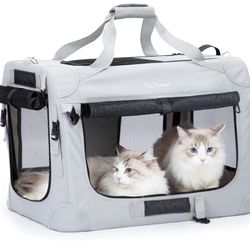 PetMasion Extra Large Cat Carrier for 2 Cats