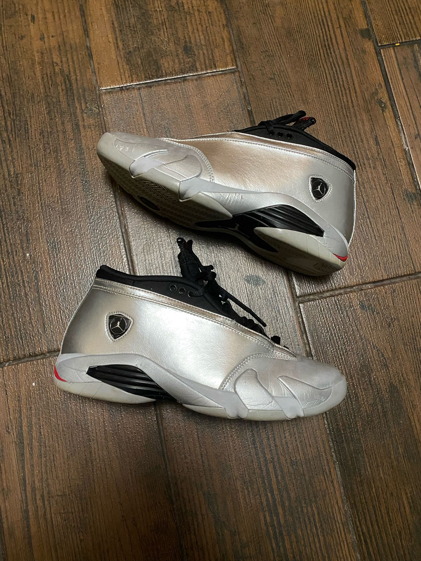 Air Jordan Retro 14s Silver $70 FIRM