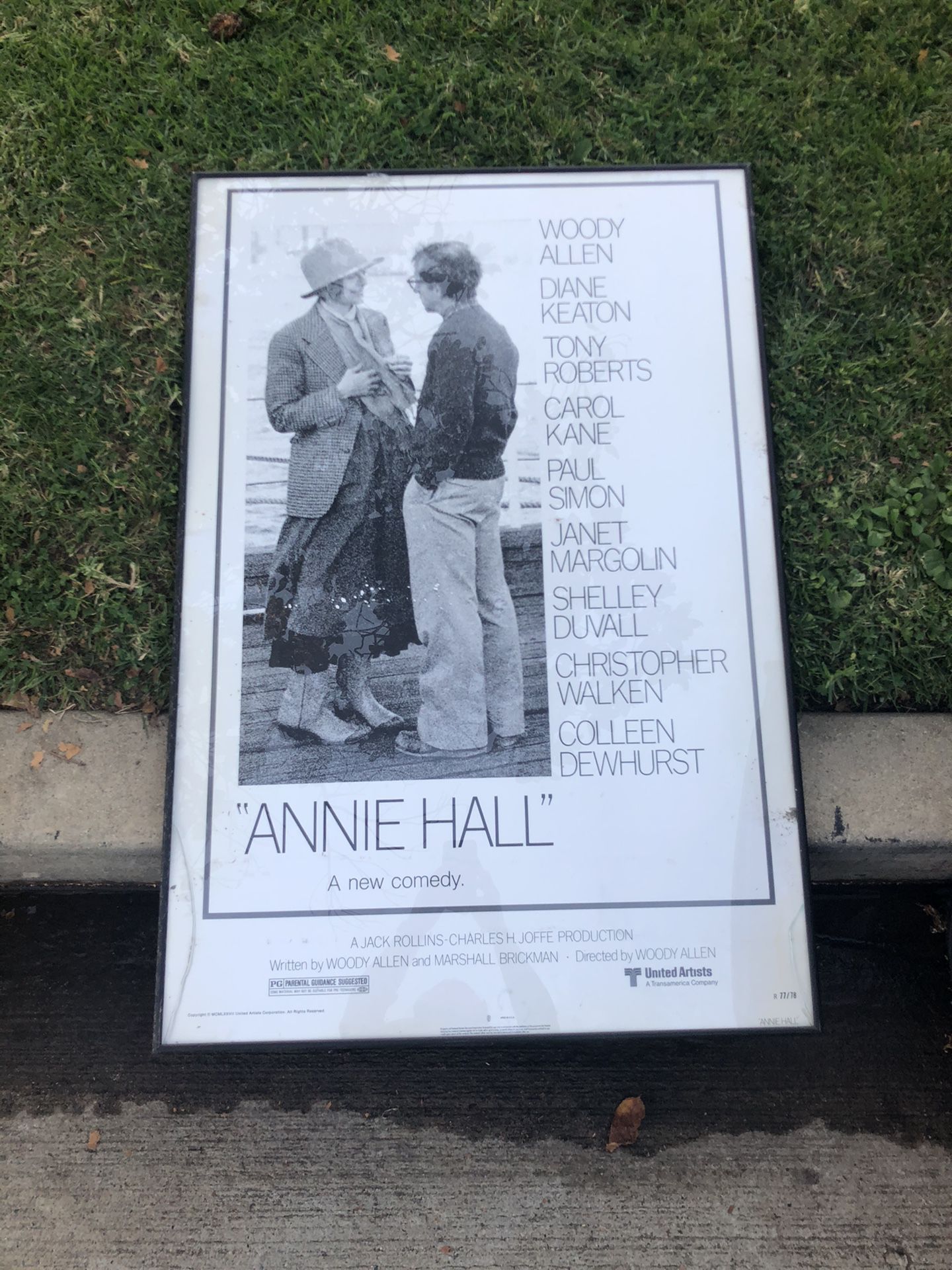 Annie Hall Framed Movie Poster