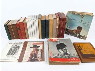 Antique and vintage books magazines and pictures