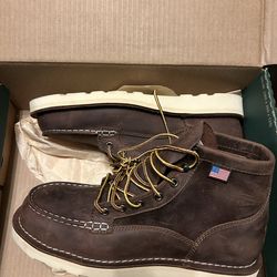 Danner Bull Run Moc Toe 6” Brown Steel Toe