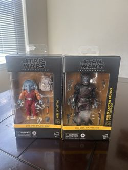 Star Wars Black Series Neel (AT ATTN) & Pirate Captain Brutus (Port Borgo) Skeleton Crew