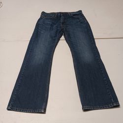 Levis 527 Mens Jeans Sz33×30 Bootcut Blue Denim
