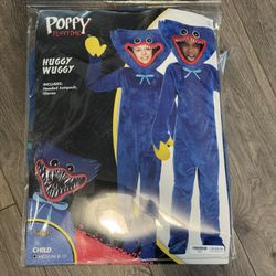 Poppy Playtime Huggy Wuggy Halloween Costume Child Medium 8-10