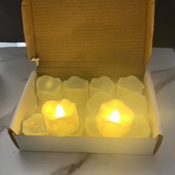 Flameless Flickering Tea Lights 