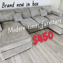 Brand New Double Chaise Sofa 