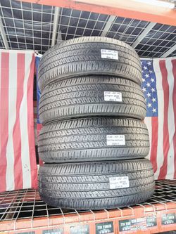 ✅ 235/55R20 BRIDGESTONE ECOPIA H/L 422 PLUS Crossover & SUV 235/55R20 SET 4 NICE USED TIRES 