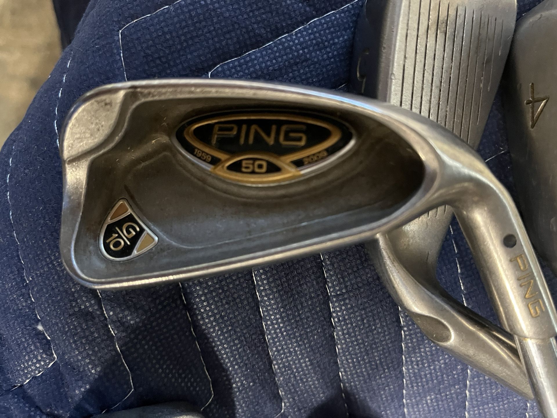 Ping G10 Irons 4-SW (9) Limited Edition 50th Anniversary Clubs