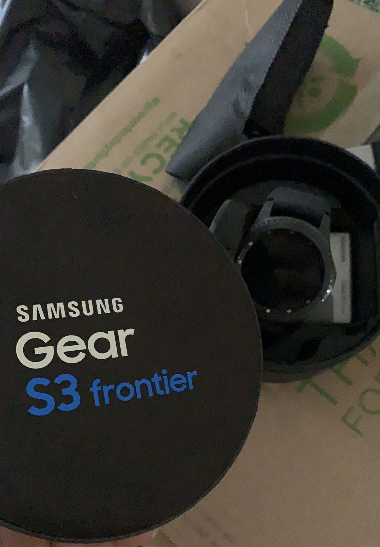 S3 Frontier Samsung watch open box