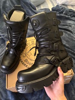 New rock high boots size 9