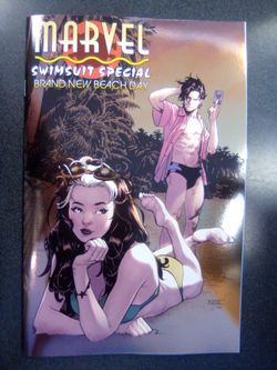 Marvel Swimsuit Special: Brand New Beach Day #1 Mahmud Asrar Foil Variant