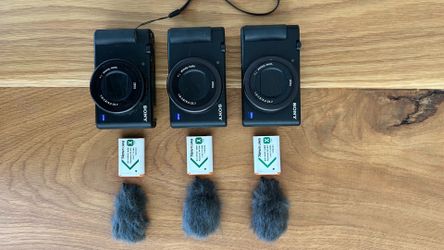 3 Sony ZV-1 Digital Cameras