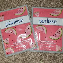 purlisse Watermelon Moisturizing & Energizing Korean Face Mask