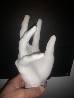 3d Printed Hand For Decoration 