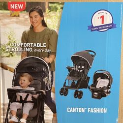 New Graco Comfy Cruiser Stroller & Car Seat Combo 