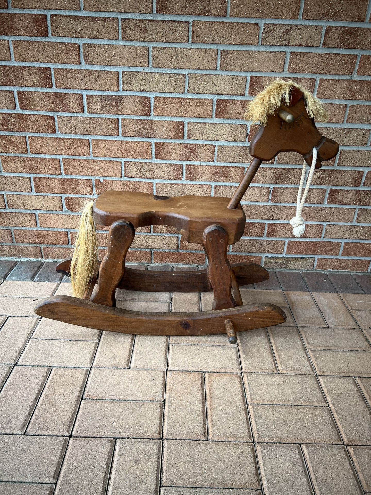 Wooden Rocking Horse