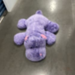 38” Purple Hippo Plush