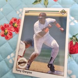 Tony Gwynn Baseball Cards Lot 