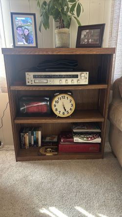 Wooden shelf