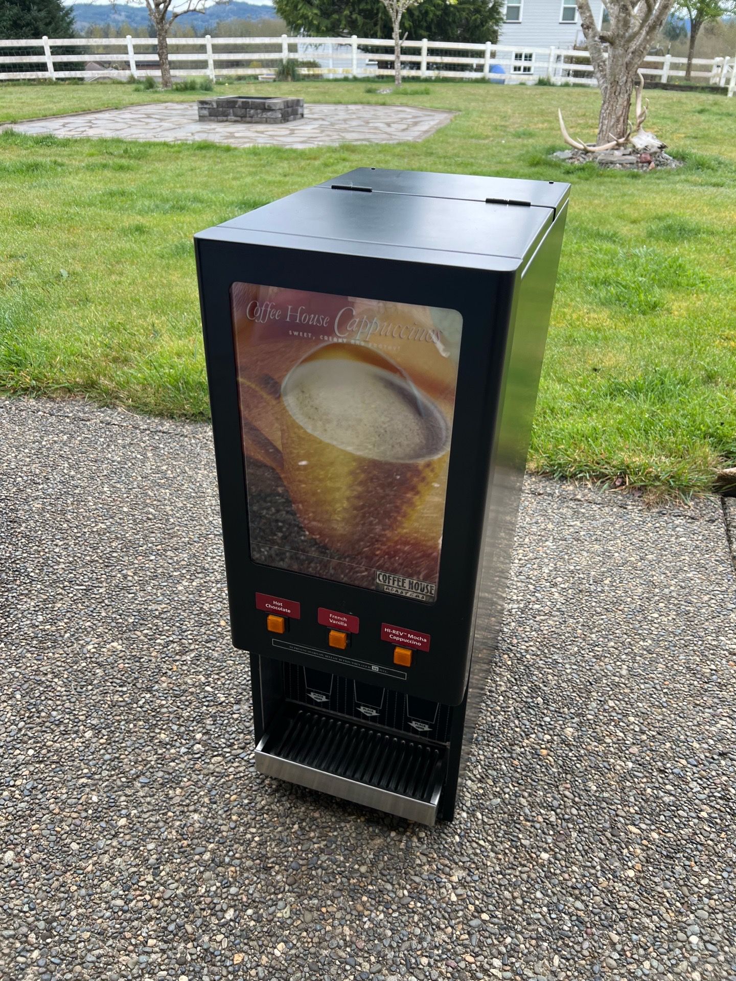 Cocoa/cappuccino machine