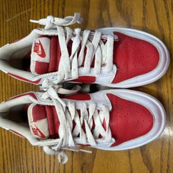 Nike Dunk Low Championship Red Sneakers
