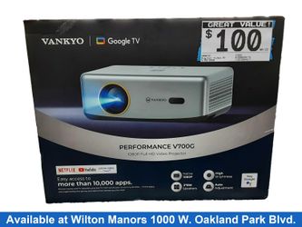 Vankyo V700g Silver Home Media Projector