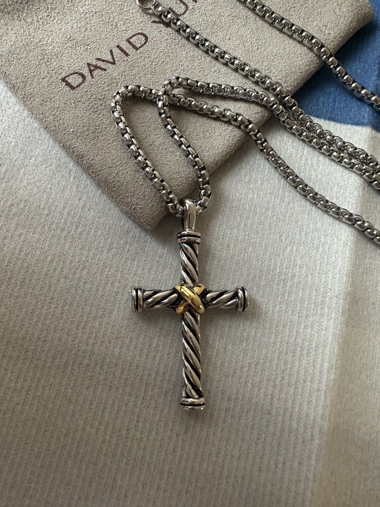 David Yurman Cross Necklace