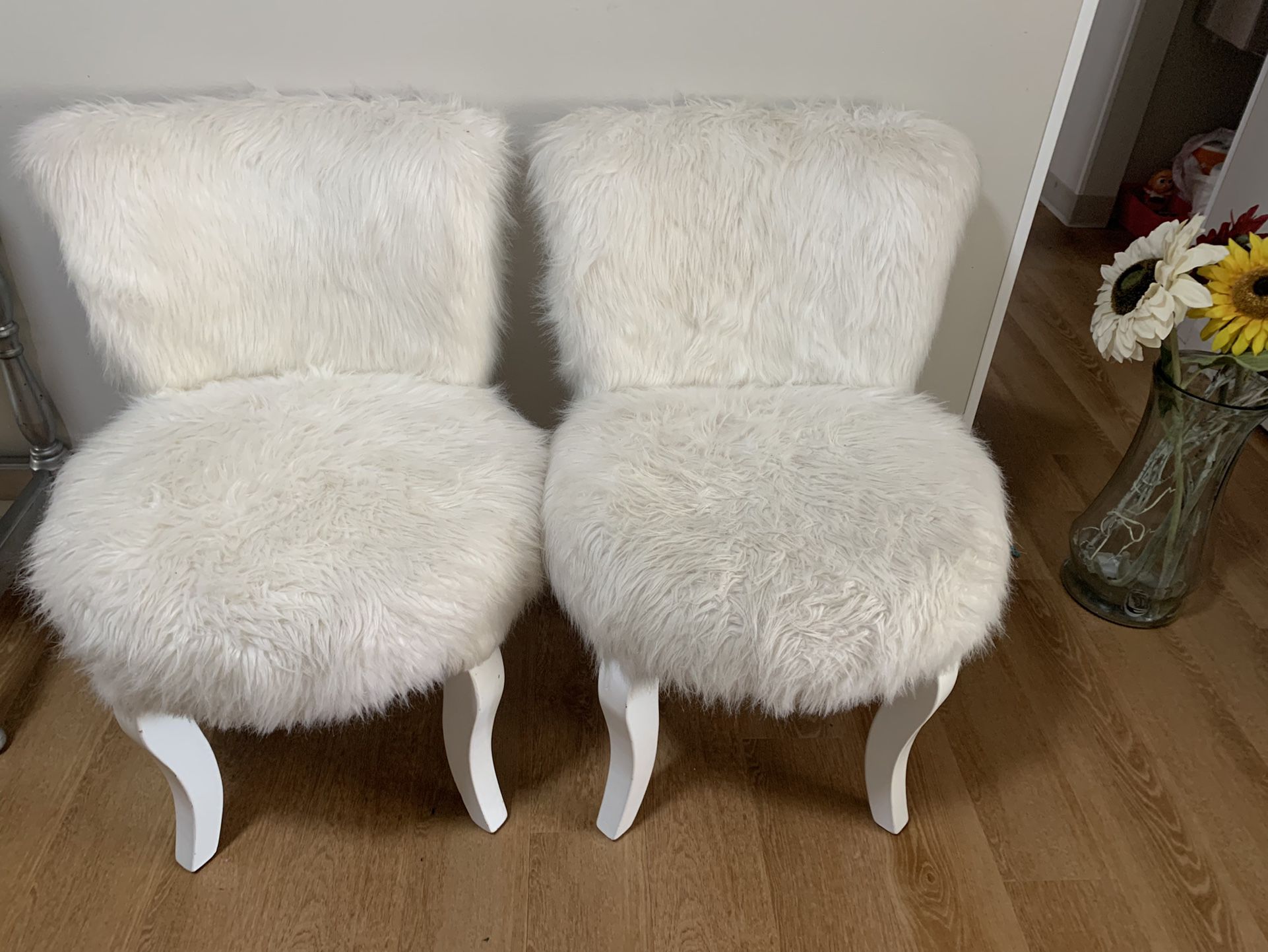 Faux Fur Chairs