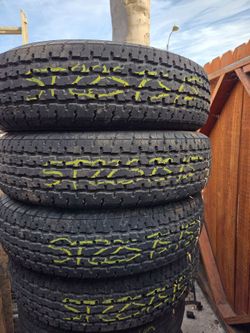 225-75-15 used trailer tires