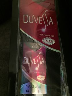 Outre DuVessa Remi YAKI WVG 18 inches #1 Jet Black