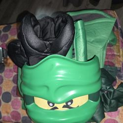 Lego Ninjago Lloyd Garmedon Green Ninja Childs Costume Boys Complete 