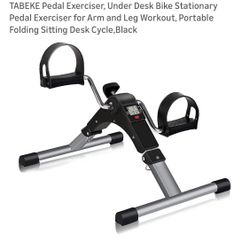 Tabelce New Under Desk, Bike Exerciser W Mat