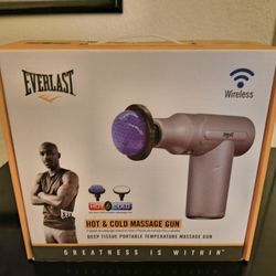 Everlast Hot n Cold Massage Gun Brand New / Sealed