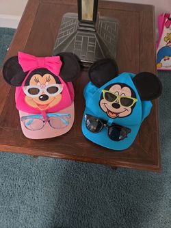 2 DISNEYLAND HATS EXC COND SEE DESCRIPTION