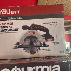Cordless saw six – half inches brand new