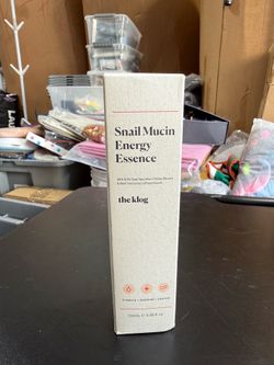 The Klog Snail Mucin Energy Essence, 90% Snail Mucin, 100ml (3.38 Fl Oz)