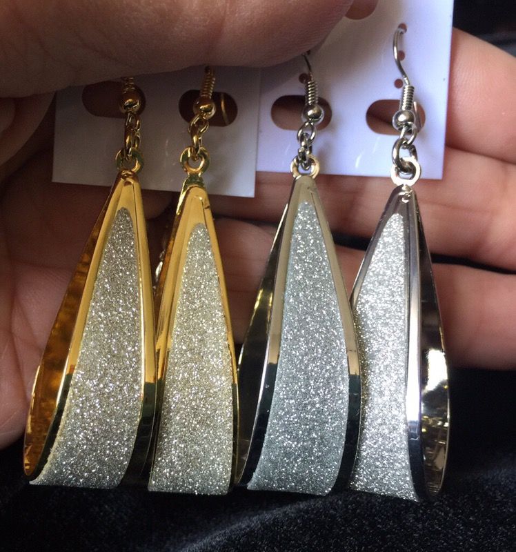 Zinc Alloy Drop Style Earrings