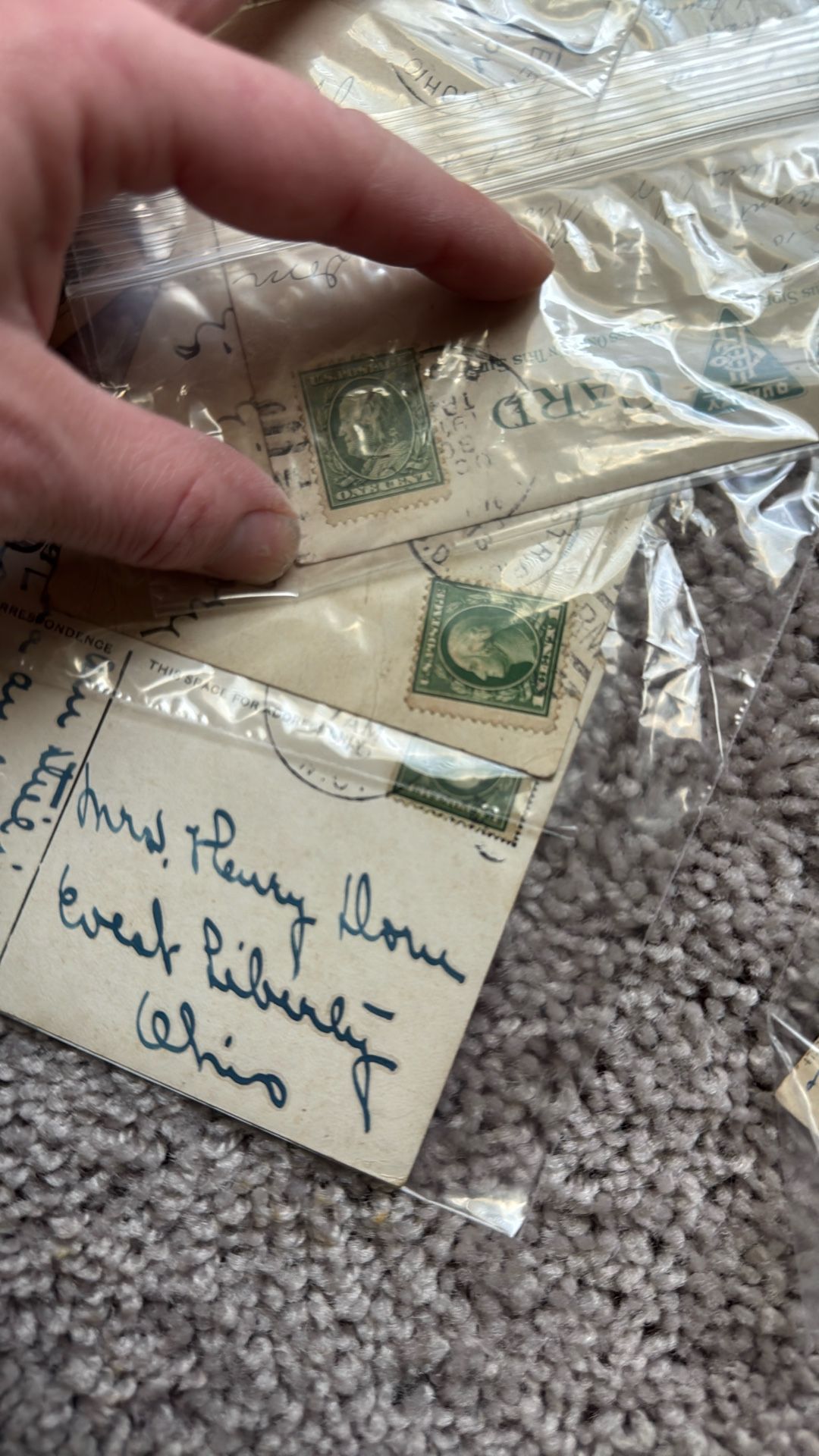 Stamp And Post Card Collection 