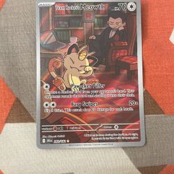 Team Rocket’s Meowth IR