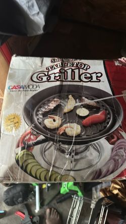 Table top grilled