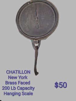 ★ Price Reduced ★ VINTAGE HANGING SCALE