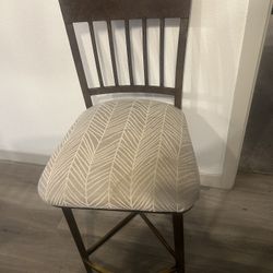 Modern Swivel Counter Stools | Upholstered Seats, Metal Frame