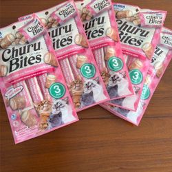 Churu Bites For Cats/kittens, Tuna With Salmon Recipe 