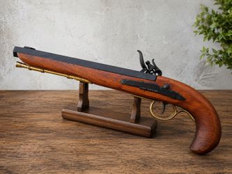 Denix Flintlock Pistol Replica – Made in Spain – Non-Firing Decorative Display