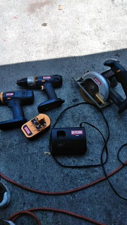 Ryobi drills & saw
