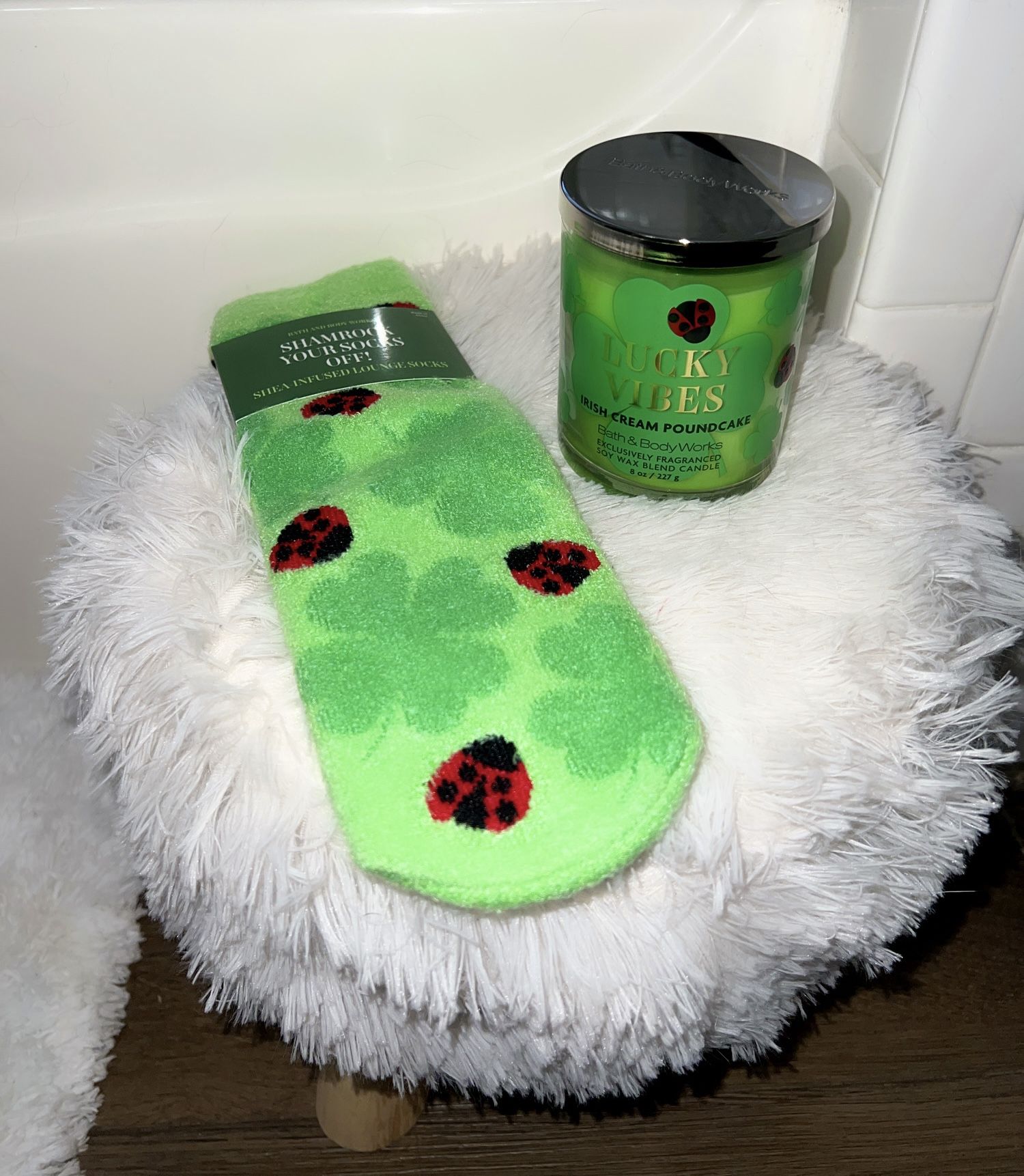 Lucky Vibes Shamrock Set From Bath & Body Works